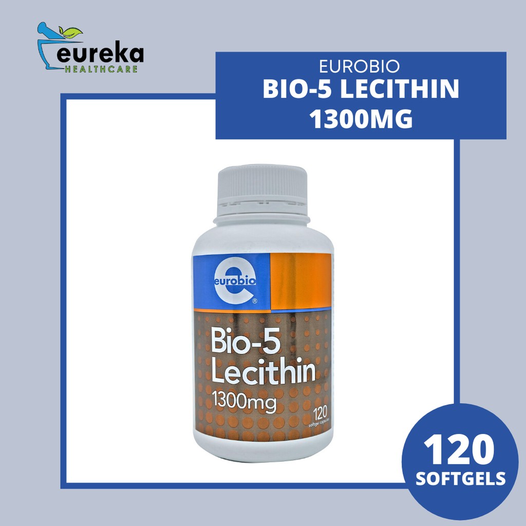 EUROBIO BIO-5 LECITHIN 1300MG 120'S&w=300&zc=1