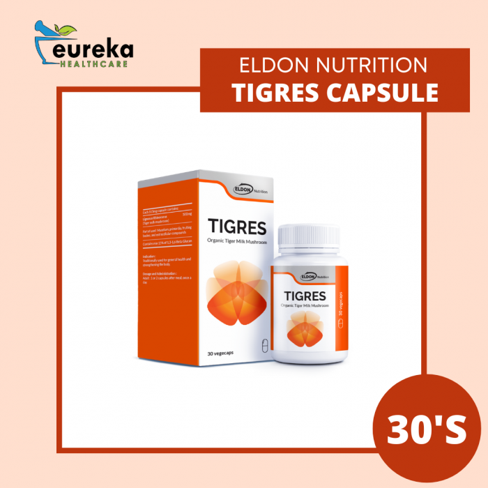 ELDON NUTRITION TIGRES CAPSULE 30'S
