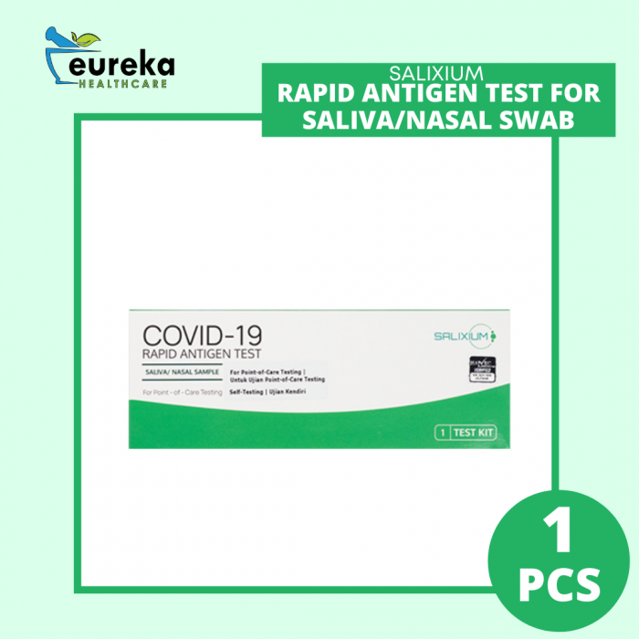 SALIXIUM COVID-19 RAPID ANTIGEN TEST FOR SALIVA/NASAL SWAB SAMPLES 1 PCS