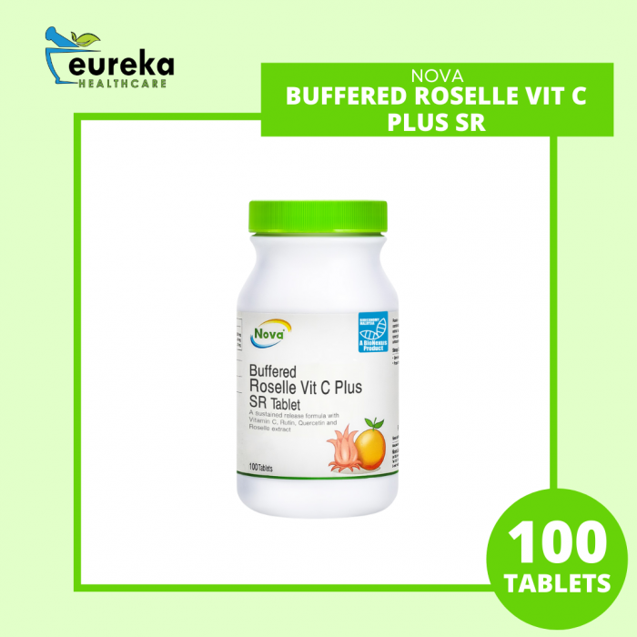 NOVA BUFFERED ROSELLE VIT C PLUS SR TABLET 100'S