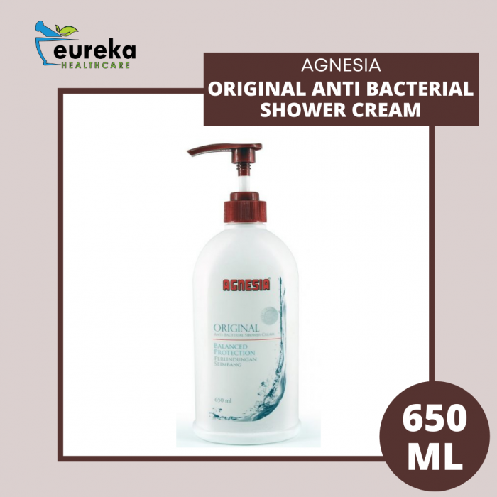 AGNESIA ORIGINAL ANTI BACTERIAL SHOWER CREAM 650ML
