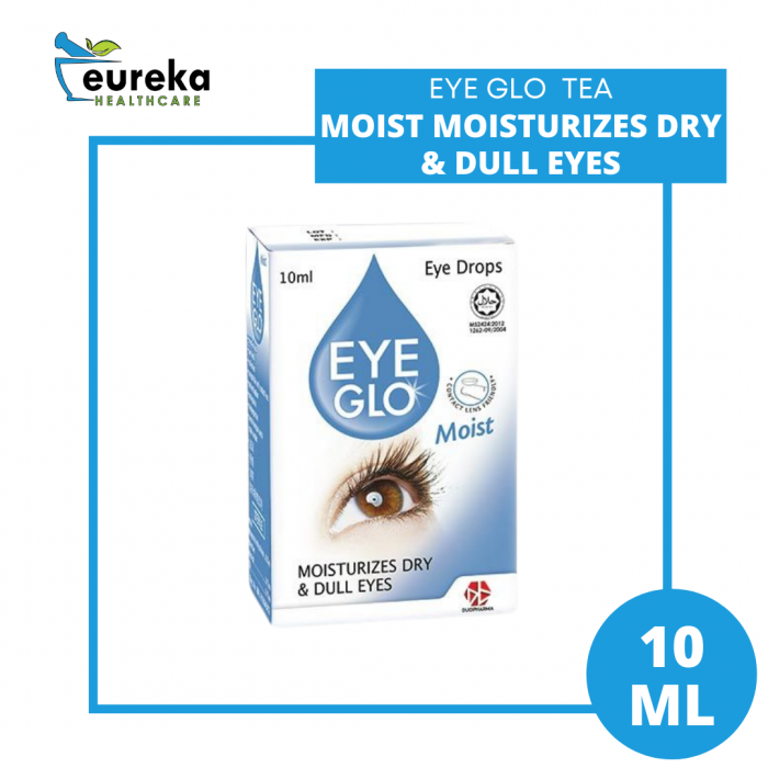 EYE GLO MOIST MOISTURIZES DRY & DULL EYES 10ML