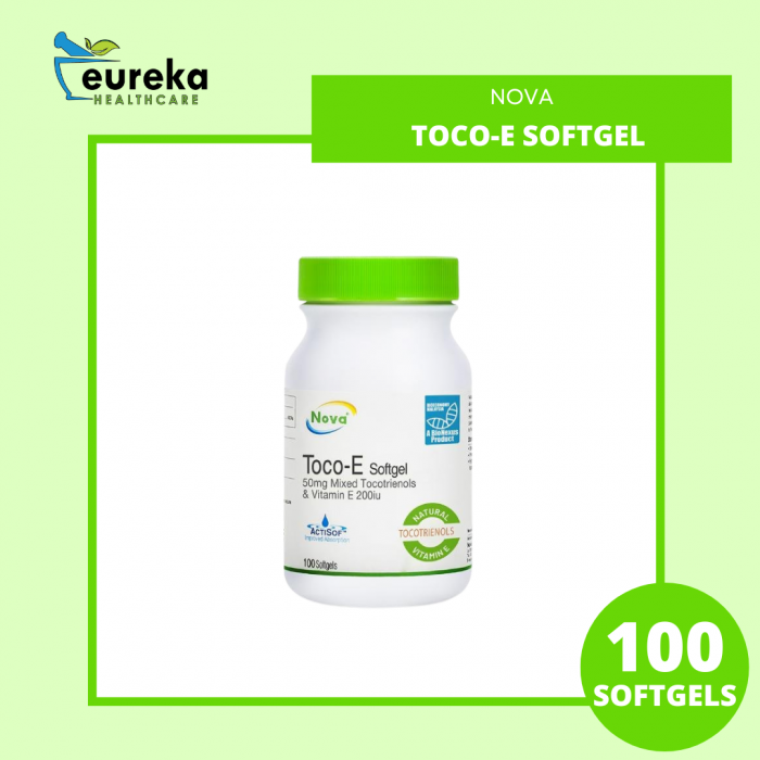 NOVA TOCO-E SOFTGEL 100'S