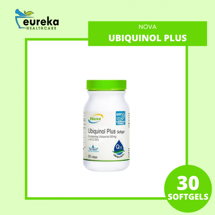 NOVA UBIQUINOL PLUS SOFTGEL 30'S