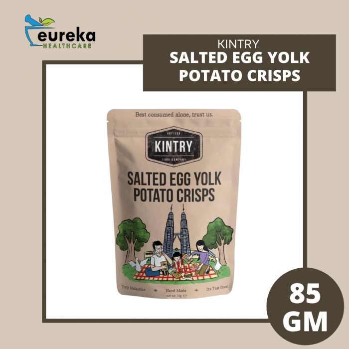 KINTRY SALTED EGG YOLK POTATO CRISPS 85G