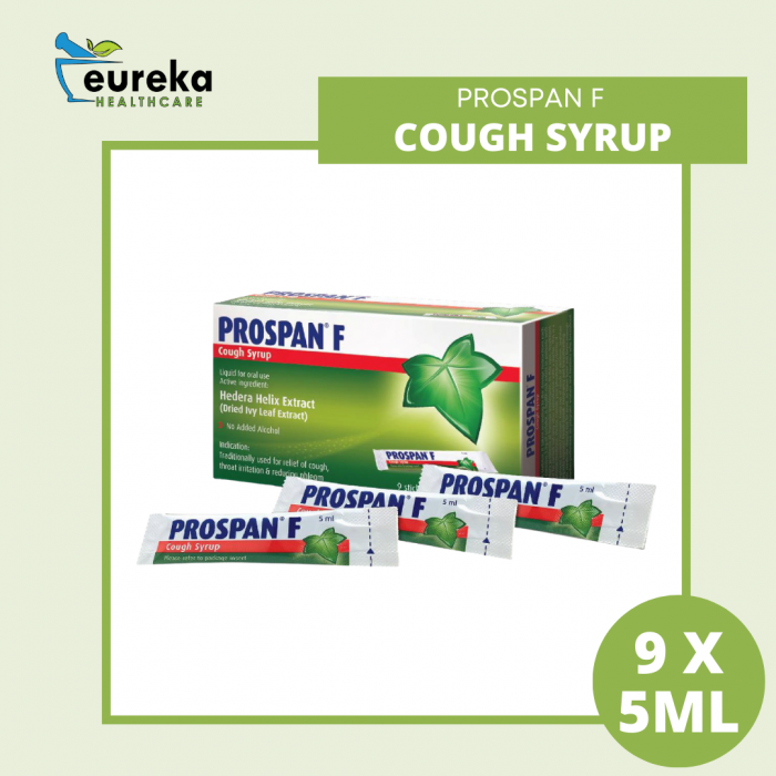 PROSPAN F COUGH SYRUP 9'S X 5ML