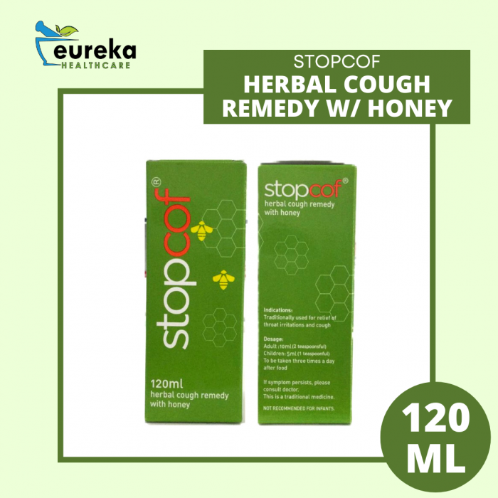 STOPCOF HERBAL COUGH REMEDY WITH HONEY 120ML