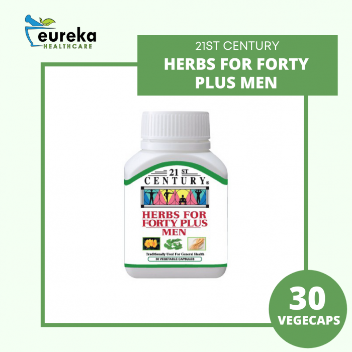 21ST CENTURY HERBS FOR FORTY PLUS MEN 30'S