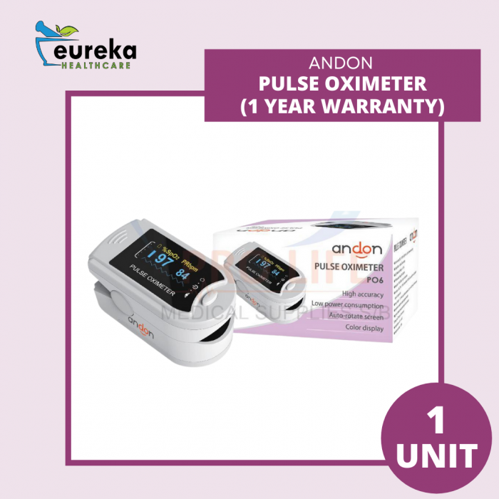 ANDON PULSE OXIMETER (WARRANTY 12 MONTHS)