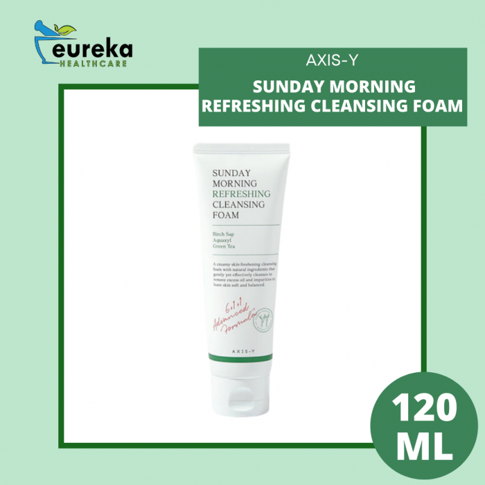 AXIS-Y SUNDAY MORNING REFRESHING CLEANSING FOAM 120ML