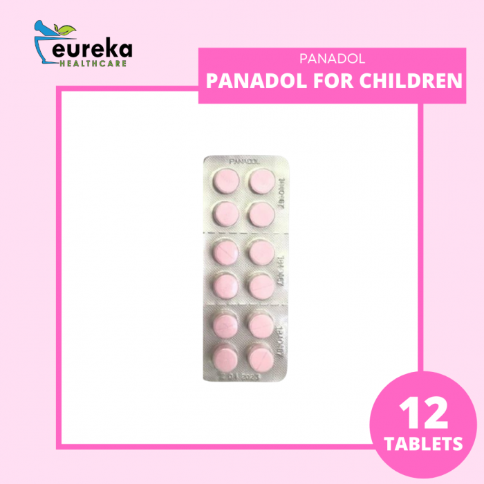 PANADOL FOR CHILDREN 12'S