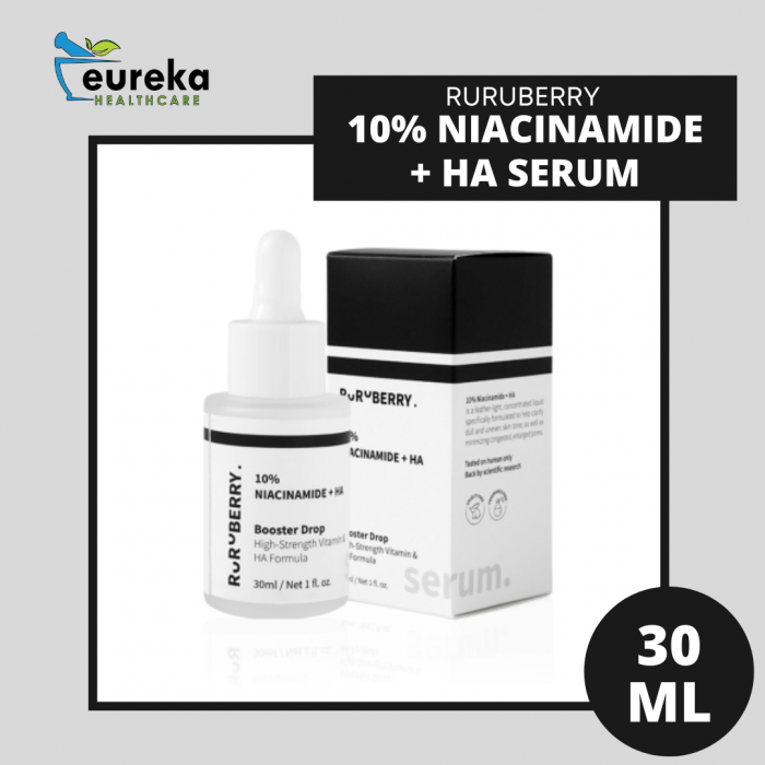 RURUBERRY 10% NIACINAMIDE + HA SERUM 30ML