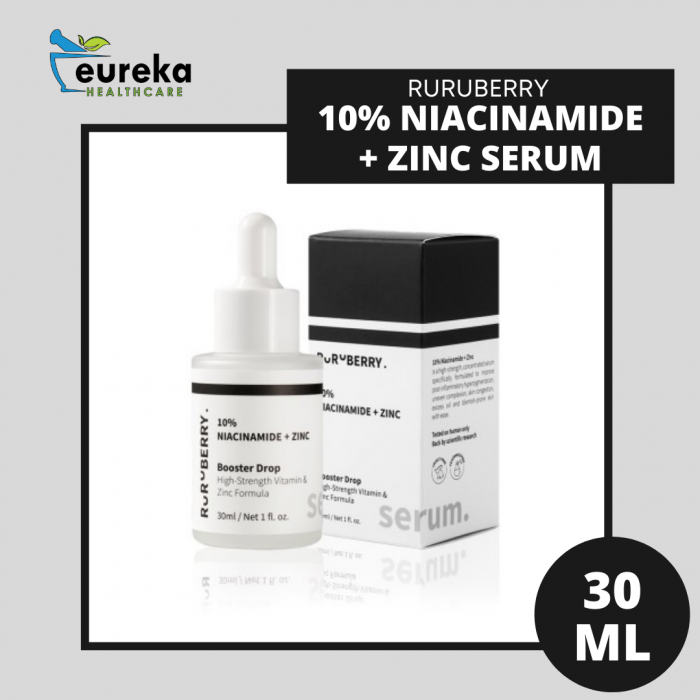 RURUBERRY 10% NIACINAMIDE + ZINC SERUM 30ML