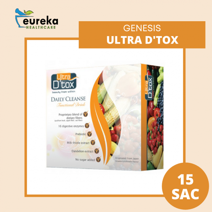 ULTRA D'TOX DAILY CLEANSE 20G X 15'SC/BOX