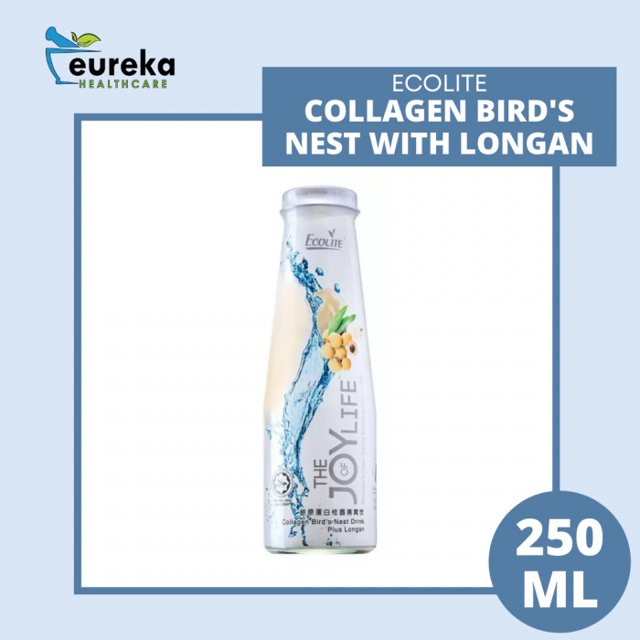 ECOLITE COLLAGEN BIRD'S NEST DRINK WITH LONGAN 250ML