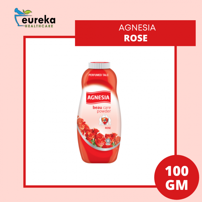 AGNESIA ANTISEPTIC DUSTING POWDER (ROSE) 100G