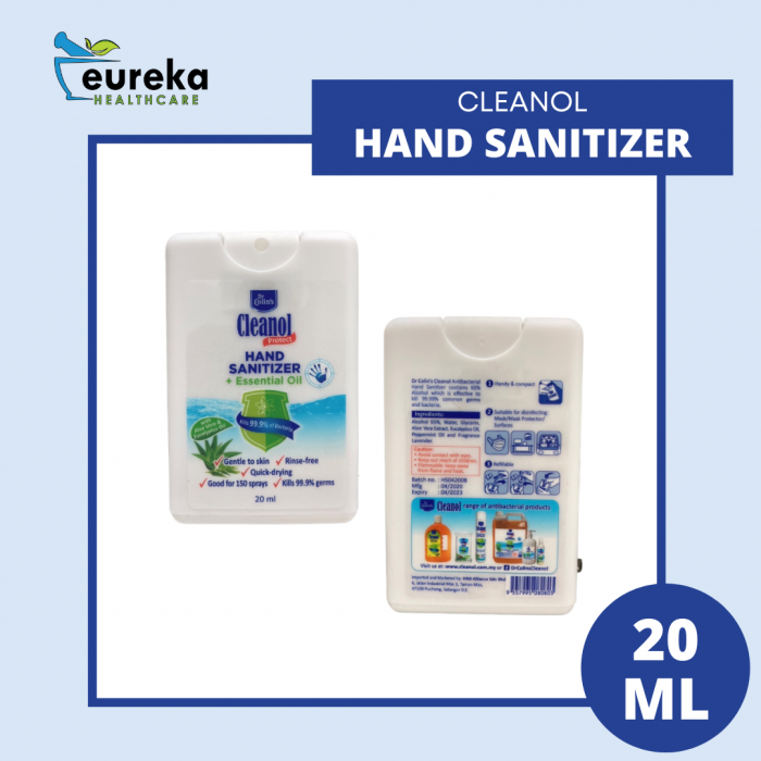 CLEANOL HAND SANITIZER 20ML