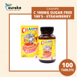 CHAMPS C 100MG SUGAR FREE 100'S - STRAWBERRY FLAVOUR